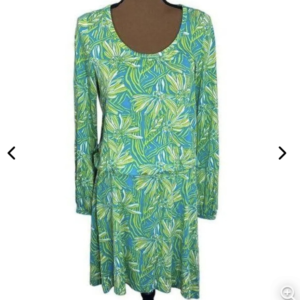 Lilly Pulitzer Susan Dress In Seaweed Green Sz.S